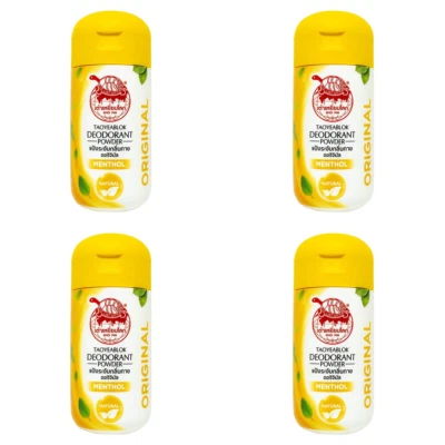 Taoyeablok Odor Deodorant Powder Natural Menthol Herbal Alum Antiperspirant 22g - Image 1 of 4