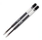 Itoya Aquaroller Ballpoint Pen Refill in Black - Medium - for Parker - Pack of 2