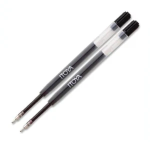 Itoya Aquaroller Kugelschreiber Mine in schwarz - Medium - für Parker - 2er-Pack - Bild 1 von 1