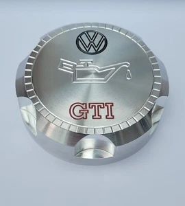 BILLET ALUMINIUM OIL CAP FOR VW GOLF GTI MK5 - ENGINE BAY STYLING - Picture 1 of 5