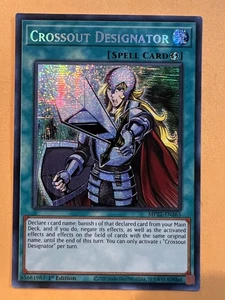 Yugioh Crossout Designator MP22-DE265 Secret Rare 1. Auflage NM - Bild 1 von 2