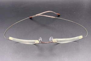 Gafas Silhouette Titan sin montura marco de titanio marrón hechas en Austria - Imagen 1 de 7