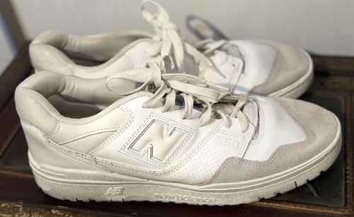 Sneakers New Balance 550 Low Off White tortora BB550PWD uomo taglia 11 5 usate