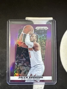 Panini Prizm Deca Jalen Brunson 2024-25 azul/99 púrpura - Imagen 1 de 2