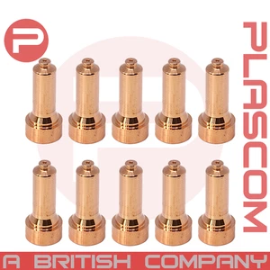 W03X0893-54A - Lincoln Tomahawk LC65 Nozzle, Extended 60A Compatible Pack of 10 - Picture 1 of 2
