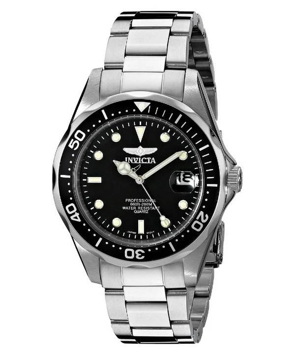 Invicta Pro Diver 200m Quartz Black Dial 8932 Men's Watch