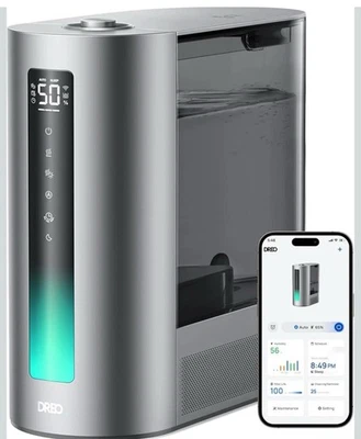 Dreo 6L Humidifiers for Bedroom, Smart Warm & Cool Mist for Large Room - Image 1 of 4