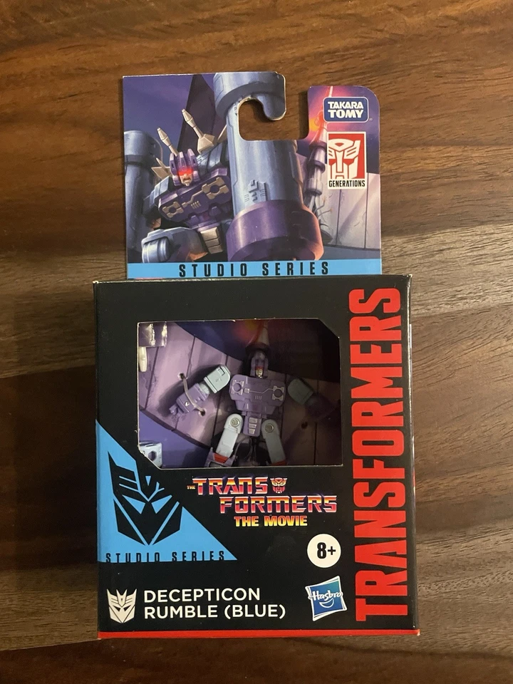 Transformers Studio Series 86 SS86 Rumble (blue) Core Class - Image 1 of 1