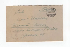 1943 3er Reich FP-Brief Docencia y prueba. Codorniz gest. Pruebas Zempin V-1 - Imagen 1 de 2