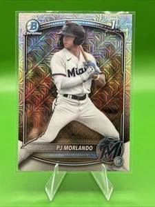 2025 Bowman Chrome 1st PJ Morlando #bcp-91 Mojo And Base. Free Ship! - Picture 1 of 4