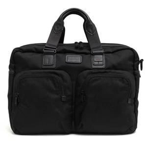 TUMI Alpha Bravo Everett Essential Tote Ballistic Nylon Leather Used From Japan - Bild 1 von 9