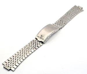 Bracciale Seiko SQ 20mm Acciaio Inox - BOR Link Piegato OEM Vintage - SB8s75 - Foto 1 di 3