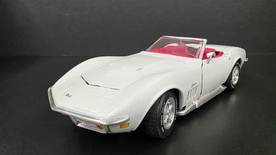RARE!! '69 1969 CORVETTE LIMITED EDITION WHITE 1/18 NO BOX DC - Image 1 of 4