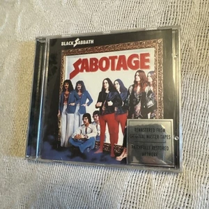 Black Sabbath - Sabotage CD 1996 Remastered Ozzy Osbourne Ex - Picture 1 of 16