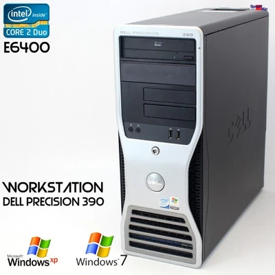 Profi Workstation Dell Precision 390 Computer Pc Dual Core 4Gb Ram 160Gb GeForce - Image 1 of 4