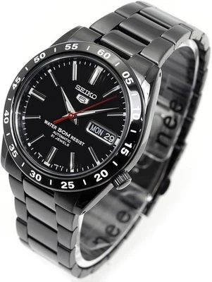 Reloj automático para hombre SEIKO 5 SNKE03K1 (SNKE03KC) esfera negra auténti... - Imagen 1 de 4