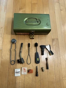 Vintage 7-teiliges Bernz O Matic Propan Jet Brenner Kit mit grüner Tragetasche - Bild 1 von 19
