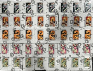 2025 - Color Lucky Dragon Huǒyàn Silberbarren 1 Feinunze 4+1 Drache 5oz gesamt - Bild 1 von 15