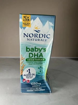 NORDIC Naturals Baby's DHA Vegetariano 30 ml Boost Healthy Brain EXP: 02/2026 Foto 1 de 4