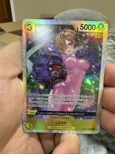 One Piece Card Game  LILITH OP07-111 SR 500 YEARS IN THE FUTURE English - Picture 1 of 1