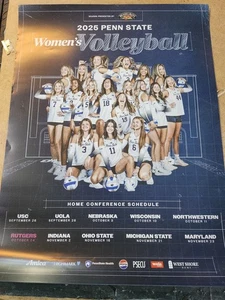 Póster de voleibol femenino Penn State 2025 (RC 4-2) - Imagen 1 de 2