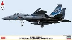 HASEGAWA 1/72 F15J EAGLE, 303SQ KOMATSU SPECIAL MARKING 2022 - Immagine 1 di 2