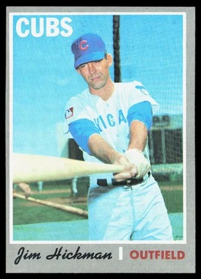 Jim Hickman 1970 Topps #612 - Image 1 of 2