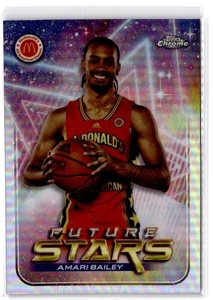2022 Topps Chrome McDonald's All American Amari Bailey #FS-13 Future Stars - Picture 1 of 2