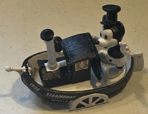 !Vtg 1988 Bully WestGermany Disney 1928 Steamboat Willie Mickey Mouse PVC Figur - Bild 1 von 24