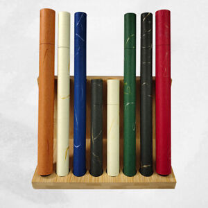 3pc Multicolor Kraft Paper Incense Tube Joss stick Holder Home Fragrances Aroma