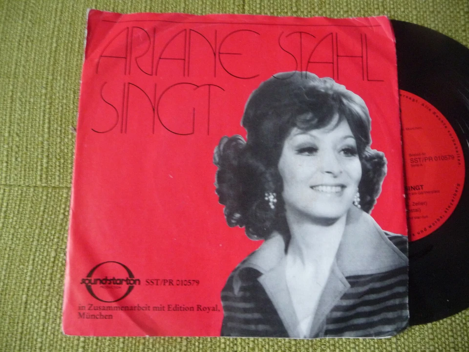 Ariane Stahl Singt - Kirschblütenlied 7" Vinyl Single EP 1979 aus Sammlung RARE - Bild 1 von 3