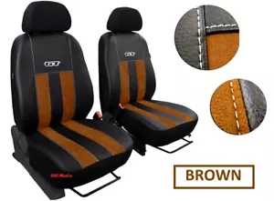 Coprisedili anteriori su misura EcoLeather+Alicante VAUXHALL COMBO E 2018 - in poi - Foto 1 di 11