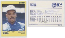 1990 Star Knoxville Blue Jays Dennis Jones #8