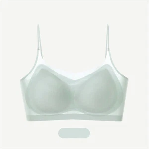 Summer Seamless Ultra-Thin Plus Size Ice Silk Comfort Bra Lightly Sports Bra π - Picture 1 of 30
