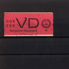 DDR 1965 - Dienst D  Nr. 1A  gestempelt  (E-149)