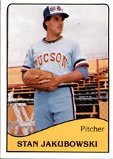 1979 Tucson Toros TCMA #6 Stan Jakubowski - NM Union New Jersey NJ Baseball Card