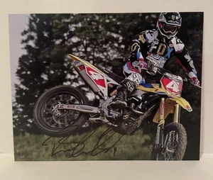 Ricky Carmichael Signed 8x10 Photo Motorcross X Games Supercross Autographed - Picture 1 of 1