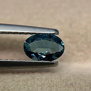 0.38 CTS_AMAZING TOP COLOR_100% NATURAL BLUE TOURMALINE UNHEATED MOZAMBIQUE - Picture 1 of 2