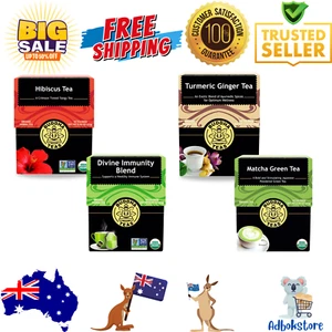 Buddha Teas Organic Herbal Tea - 18 Bags, Choose Your Favorite Flavors! NEW AU - Picture 1 of 28