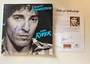 BRUCE SPRINGSTEEN SIGNED AUTOGRAPHED THE RIVER ALBUM BORN TO RUN RARE PSA LOA - Picture 1 of 5