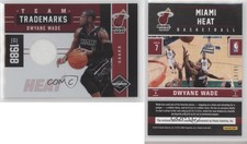 2011-12 Panini Limited Team Trademarks Materials /99 Dwyane Wade #7 HOF