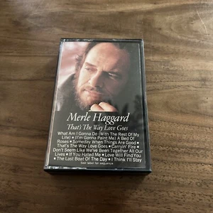 Merle Haggard - That's The Way Love Goes 1983 (Audio Cassette) Epic FET-38815 - Picture 1 of 4