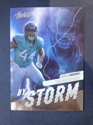 2022 Panini Absolute By Storm Travon Walker Jacksonville Jaguars #BST-17* - Image 1 of 3
