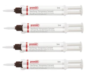 Dental NexTemp Temporary Resin Cement OPAQUE 5ml Automix Syringe PREMIER + Tips - Picture 1 of 5