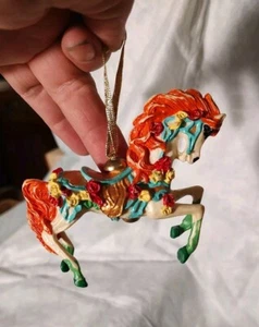 HANGING COLORFUL HORSE ORNAMENT - Picture 1 of 11