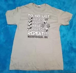 Adult Small T shirt - Race / Party / Repeat - Wilkesboro NC - Picture 1 of 1