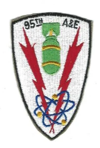 95th A&E MAINTENANCE SQUADRON  patch - Picture 1 of 2