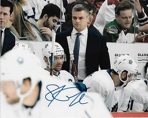Sheldon Keefe Signed 8x10 Photo Toronto Maple Leafs Autographed COA - Picture 1 of 1
