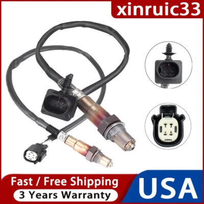 Juego de 2 sensores de oxígeno O2 aptos para Ford Fusion 2013 2014 1,6 L L4 turboalimentado EE. UU. Foto 1 de 4