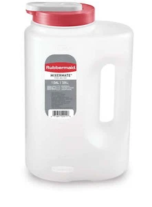 Leakproof,Mixermate Leak-Resistant Pitcher, Clear, 3.8 Liter (1 Gallon), Plastic - Picture 1 of 6